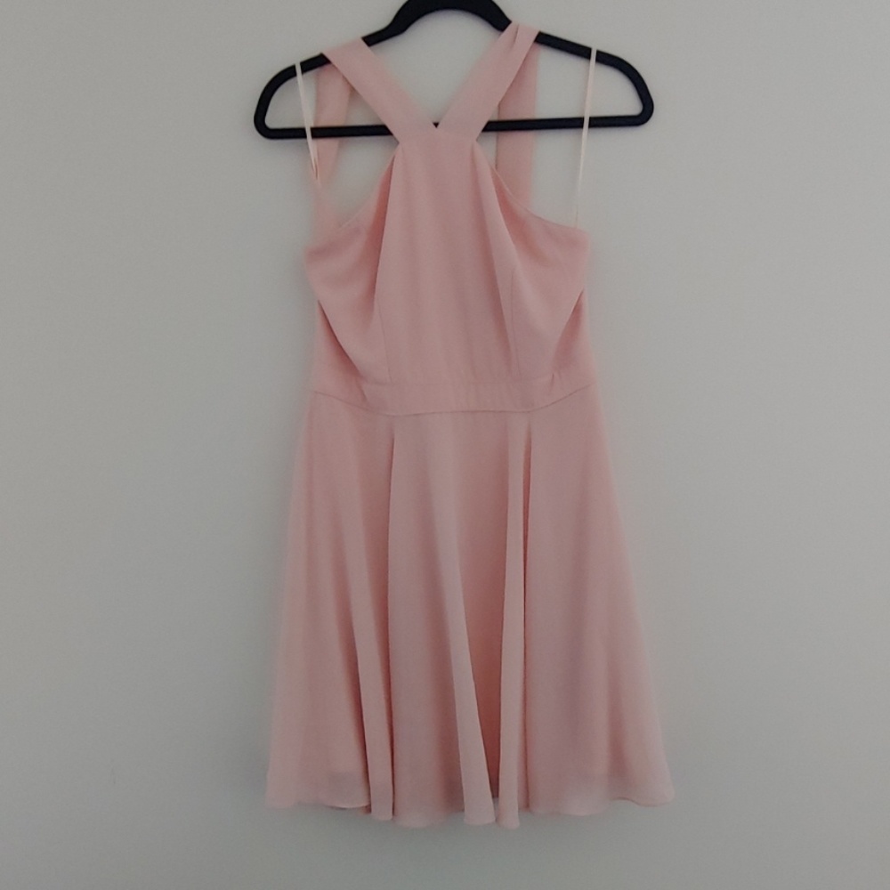 Pink party dress